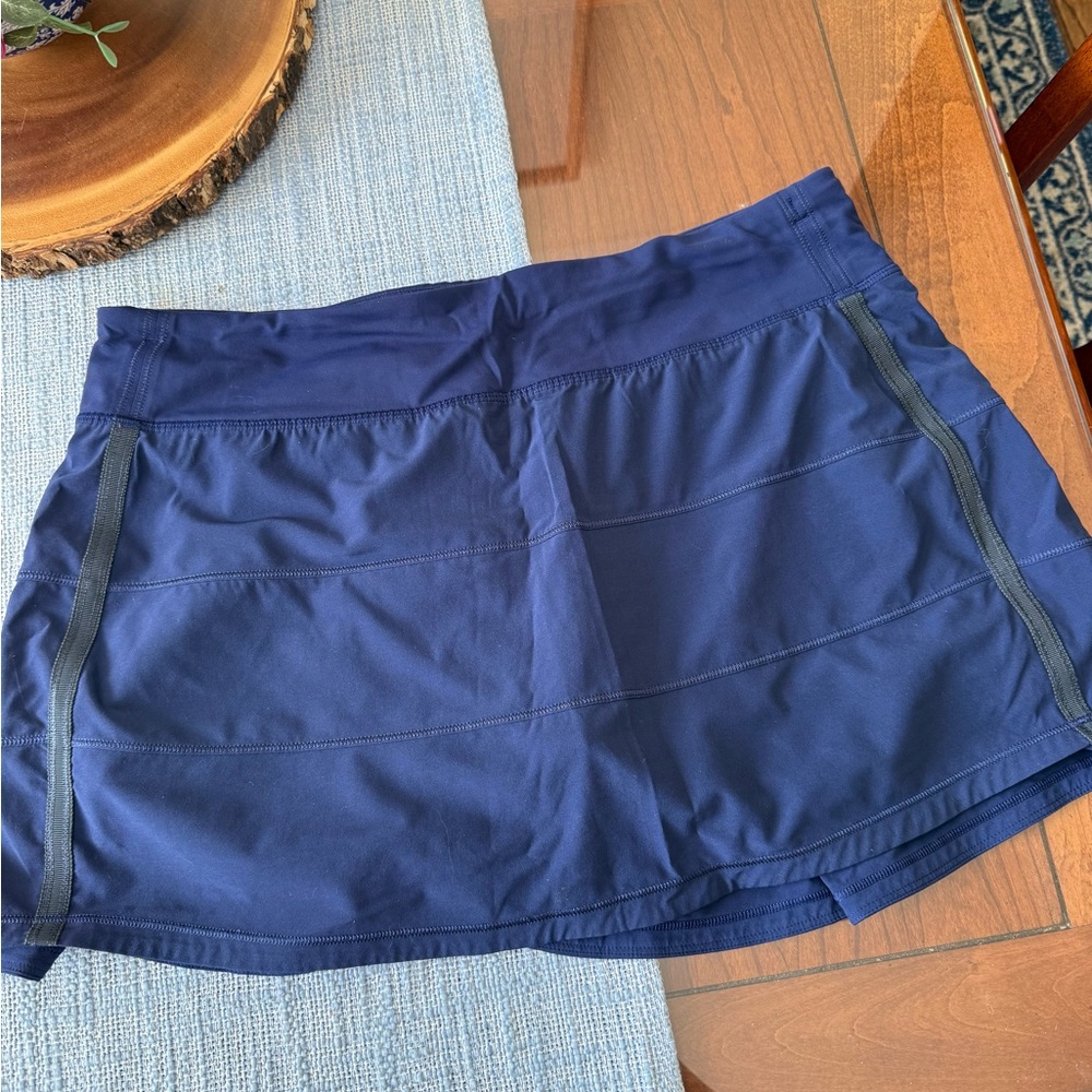 Lululemon Athletica Deep Blue Mini Skirt